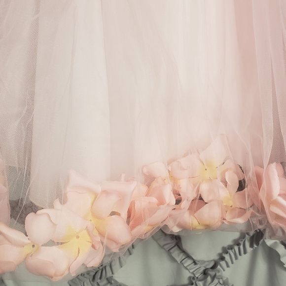 Girls pink formal dress size 6 - Picture 4 of 5